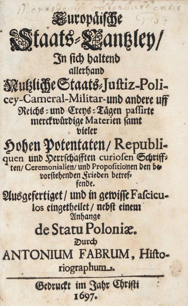 Große Abbildung Nr.2: 138-519 Nehring,J.C.: (Juridica und Kriminologie)