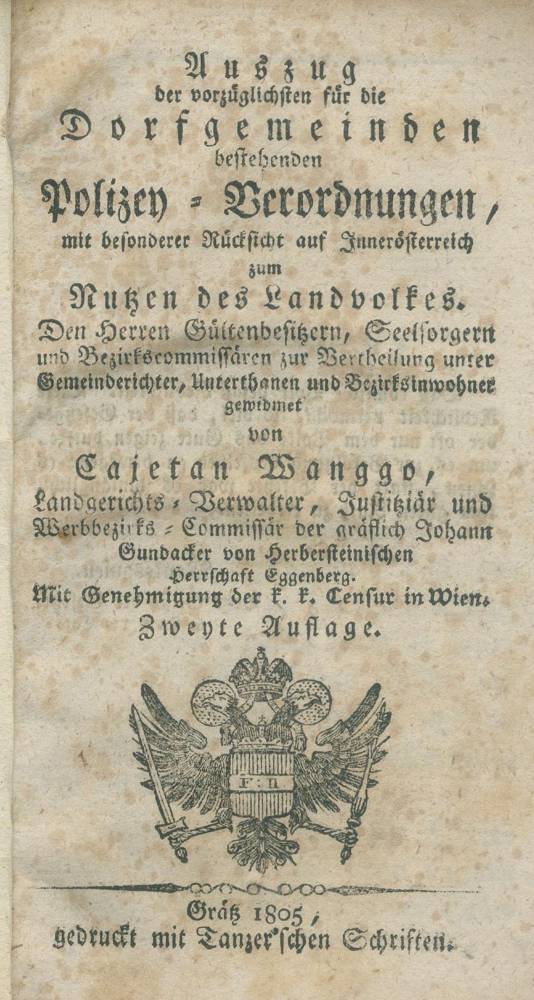 Große Abbildung Nr.1: 138-525 Wanggo,C.: (Juridica und Kriminologie, Österreich)
