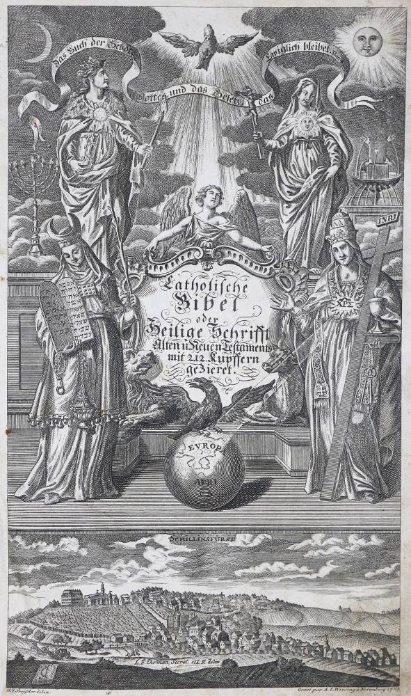 Große Abbildung Nr.1: 138-53 Biblia germanica.: (Bibeln)