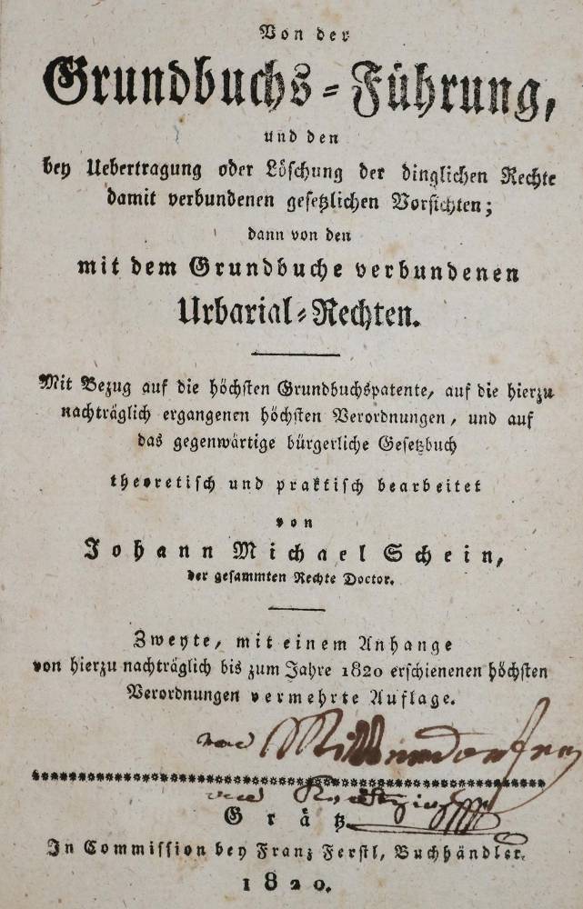 Große Abbildung Nr.1: 138-532 Schein,J.M.: (Juridica und Kriminologie)