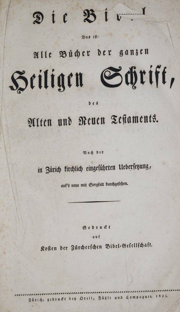 Große Abbildung Nr.1: 138-54 Biblia germanica.: (Bibeln)