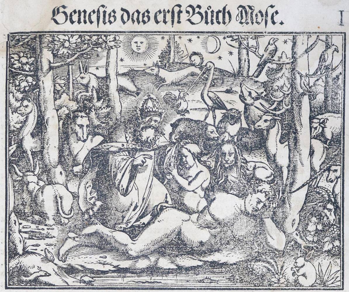 Große Abbildung Nr.1: 138-56 Biblia germanica.: (Bibeln)