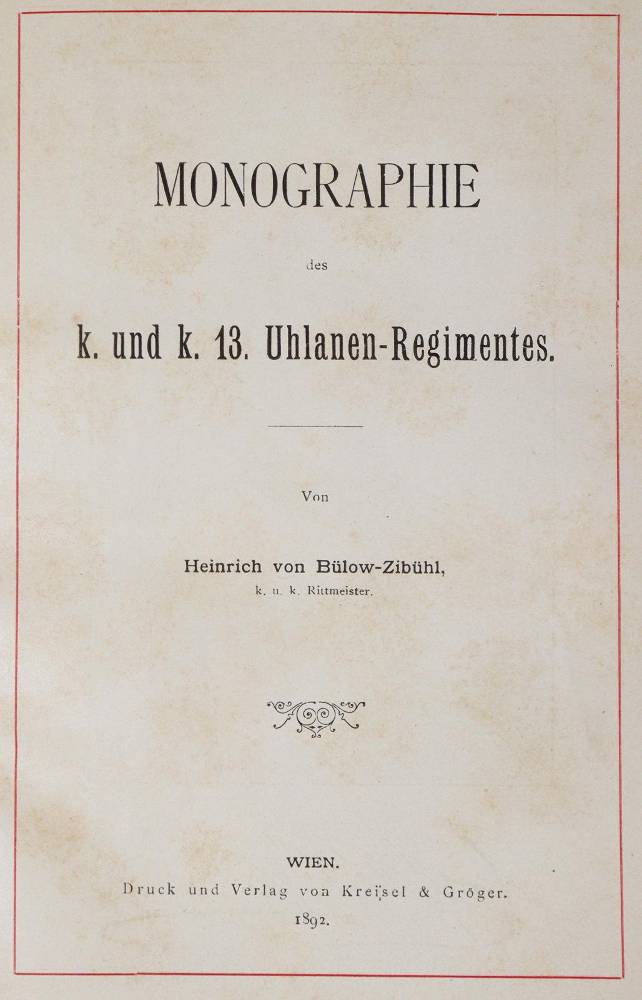Große Abbildung Nr.1: 138-588 Bülow-Zibühl,H.v.: (Militaria)