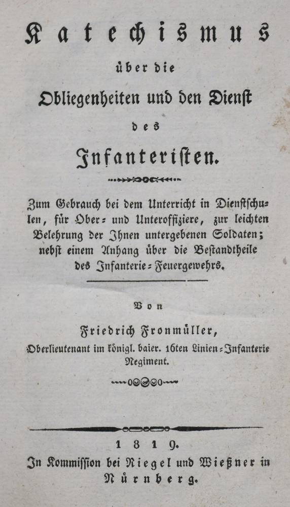 Große Abbildung Nr.1: 138-598 Fronmüller,F.: (Militaria)