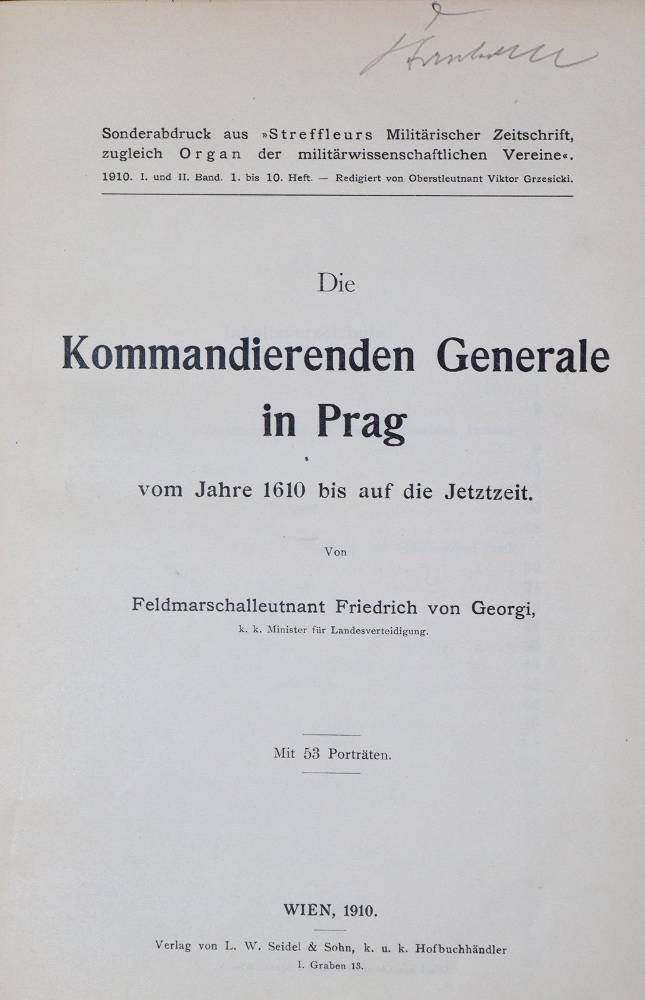 Große Abbildung Nr.1: 138-599 Georgi,F.R.v.: (Militaria)