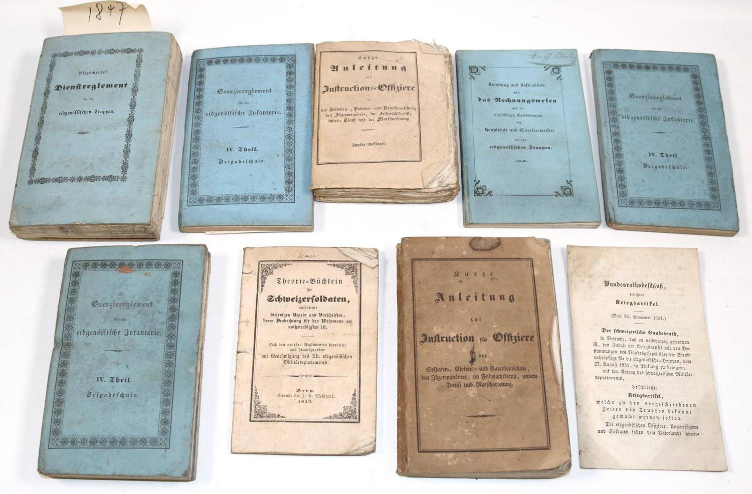 Große Abbildung Nr.1: 138-636 Sammlung: (Militaria, Schweiz)