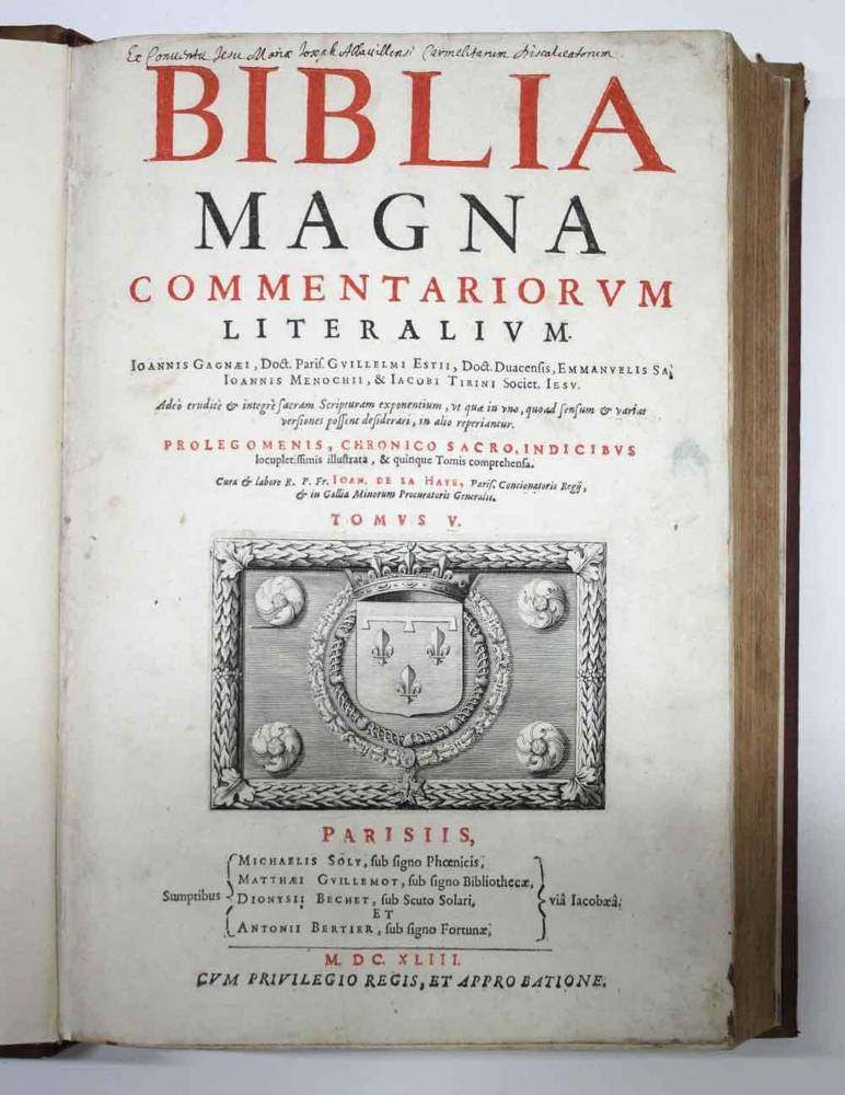 Große Abbildung Nr.7: 138-64 Biblia magna: (Bibeln)