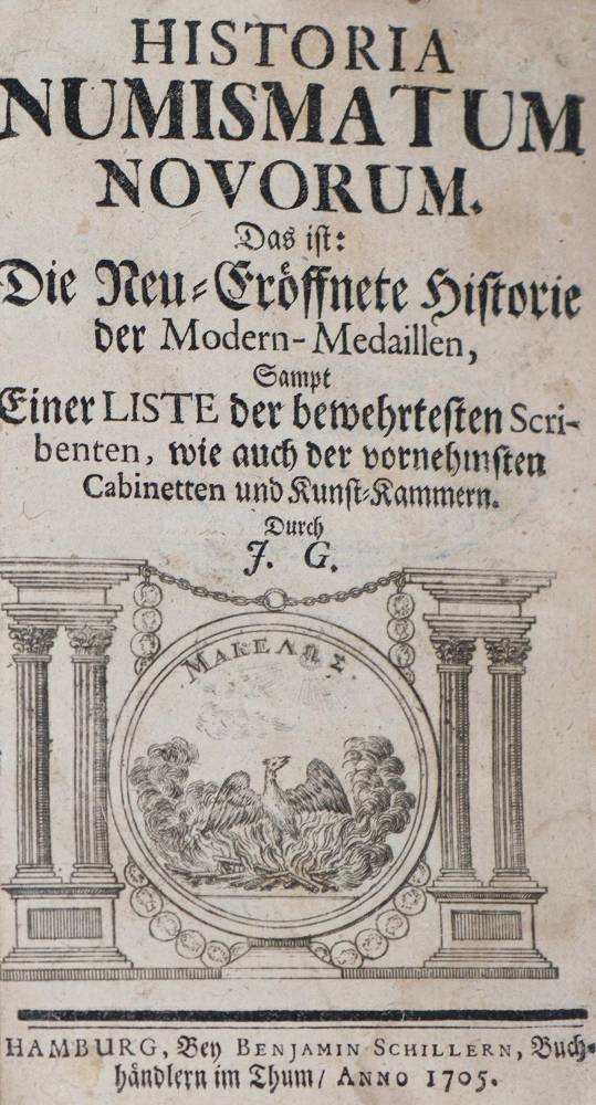 Große Abbildung Nr.1: 138-664 G(röning),J.: (Numismatik u. Siegelkunde, Medaillen)