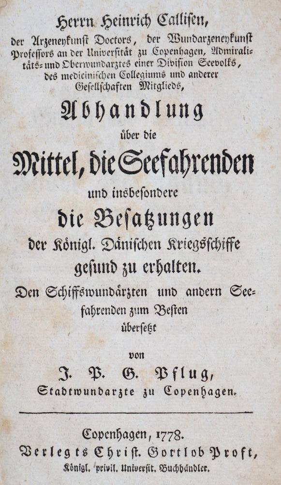 Große Abbildung Nr.1: 138-706 Callisen,H.: (Seewesen)