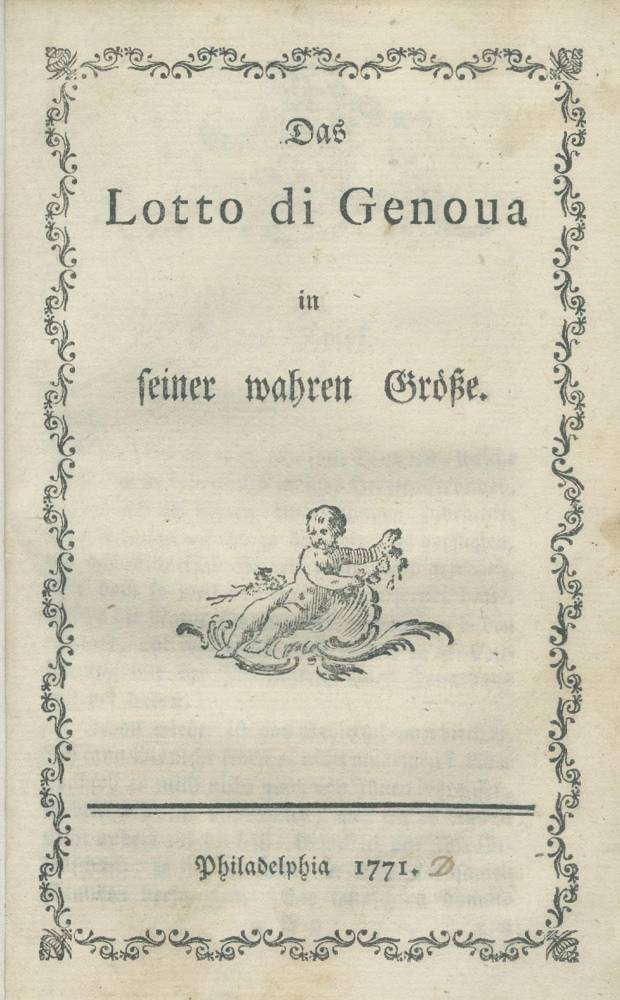 Große Abbildung Nr.1: 138-718 (Behn,F.D.).: (Spiele, Lotto)