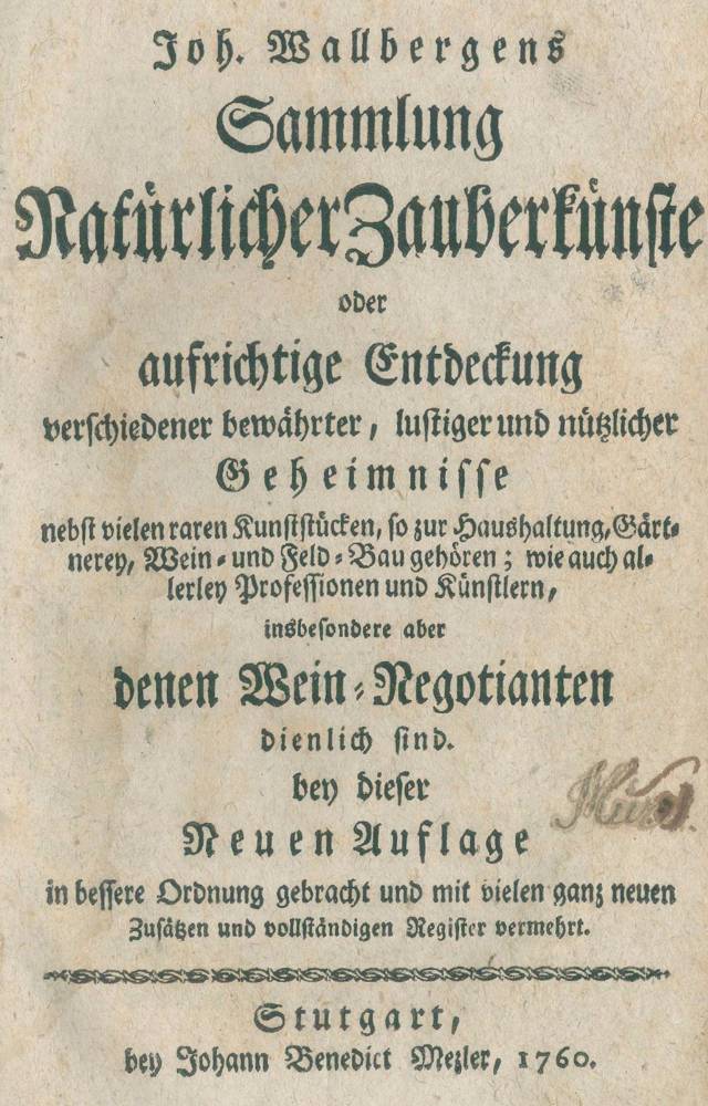 Große Abbildung Nr.1: 138-742 Wallbergen,J.: (Zauberei)