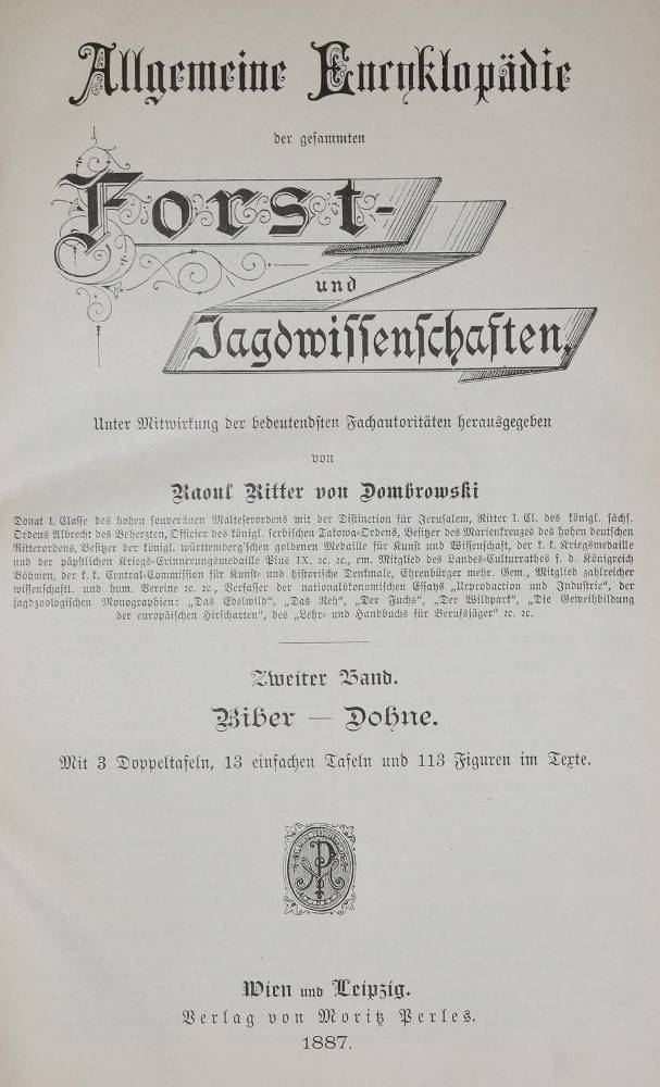 Große Abbildung Nr.11: 138-762 Dombrowski,R.Ritter v.: (Jagd)