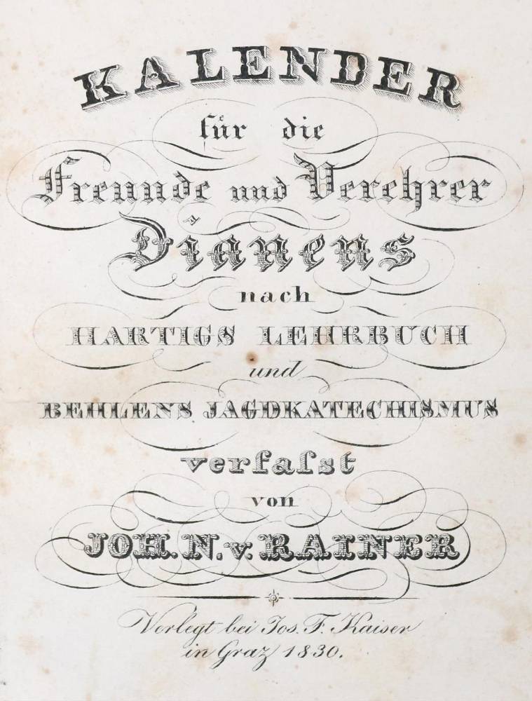Große Abbildung Nr.2: 138-773 Rainer (von Lindenbüchel) Joh(ann).: (Jagd)