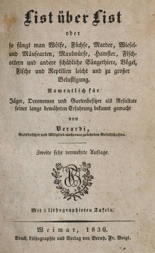 Große Abbildung Nr.1: 138-778 Verardi (Louis d. i. Pierre Boitard).: (Jagd)