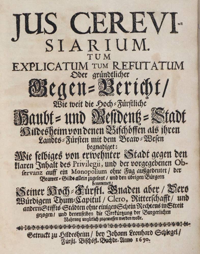 Große Abbildung Nr.1: 138-786 Hildesheim.: (Küche und Haushalt, Brauerei)