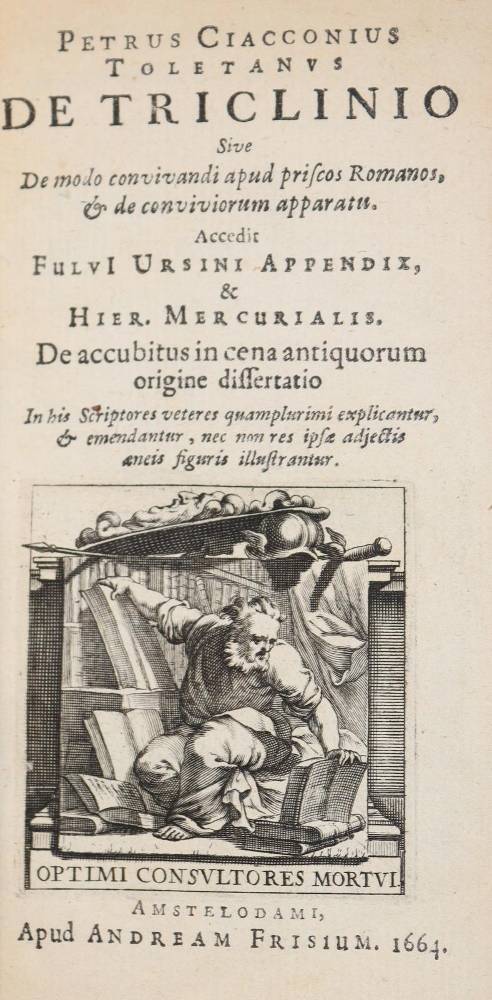 Große Abbildung Nr.1: 138-787 Ciacconius,P.: (Küche und Haushalt)