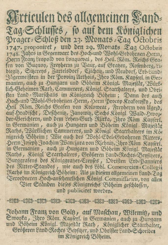 Große Abbildung Nr.1: 138-79 Maria Theresia.: (Böhmen)