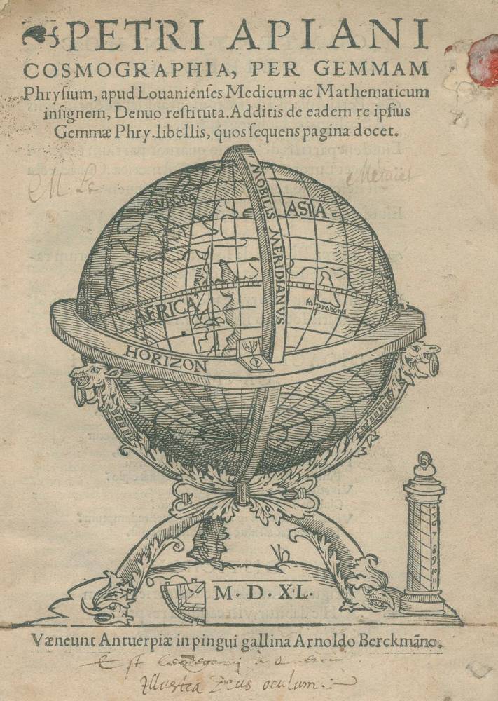 Große Abbildung Nr.1: 138-8 Apian,P.: (Alte Drucke, Handschriften und Theologie)