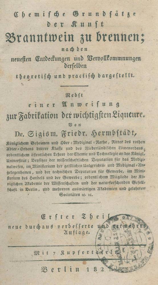 Große Abbildung Nr.2: 138-801 Hermbstädt,S.F.: (Küche und Haushalt, Getränke, Branntwein)