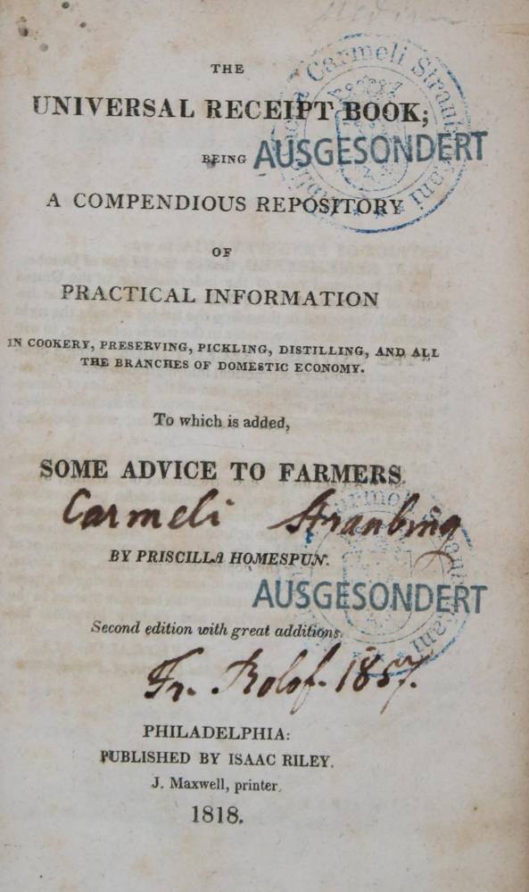 Große Abbildung Nr.1: 138-828 Homespun,P. (d.i. R.Alsop).: (Küche und Haushalt)