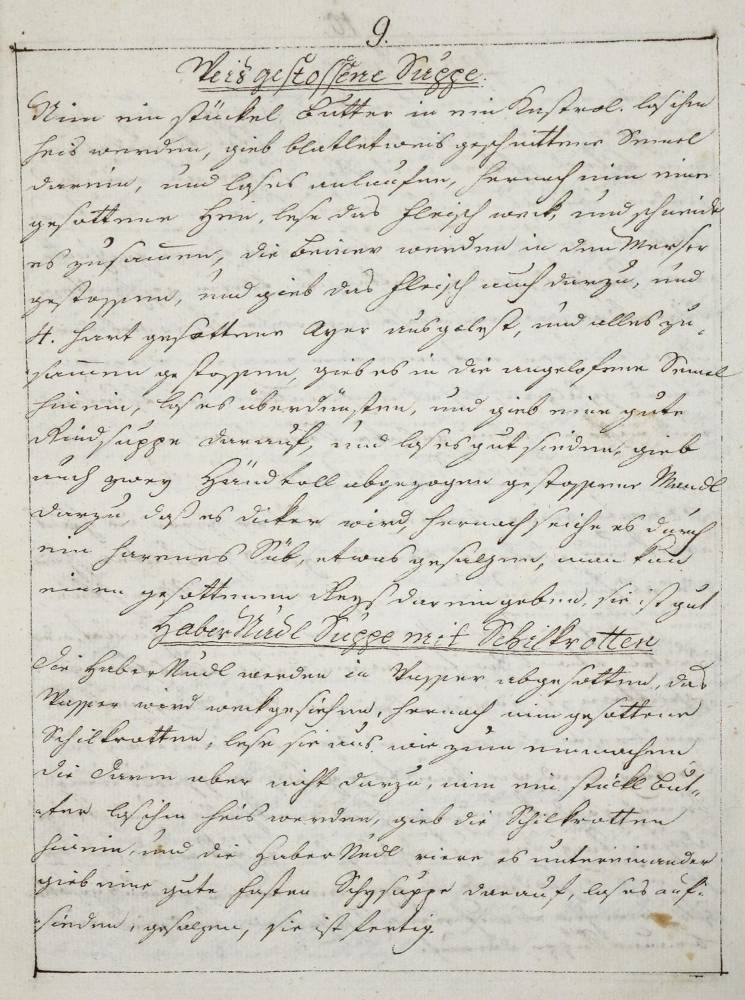 Große Abbildung Nr.2: 138-834 Weiskopf, Anna Maria.: (Küche und Haushalt, Kochbücher, Handschrift)