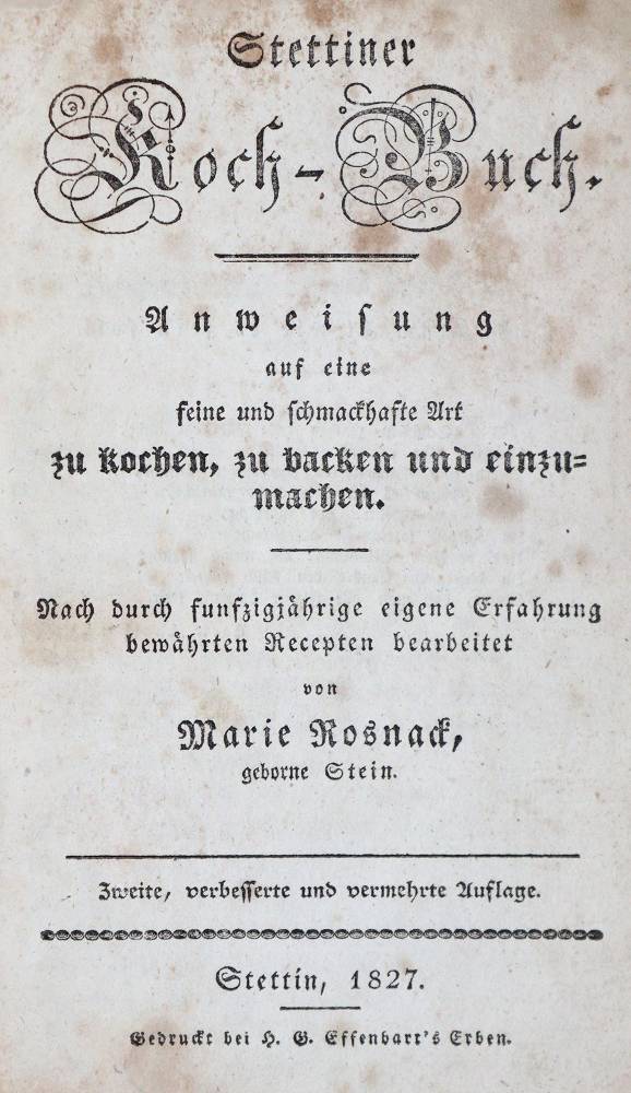 Große Abbildung Nr.1: 138-841 Rosnack,M.: (Küche und Haushalt, Kochbücher)