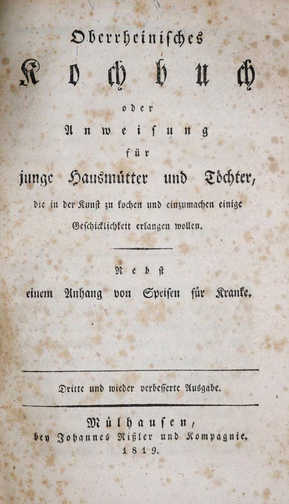 Große Abbildung Nr.1: 138-845 (Spoerlein,M.).: (Küche und Haushalt, Kochbücher)