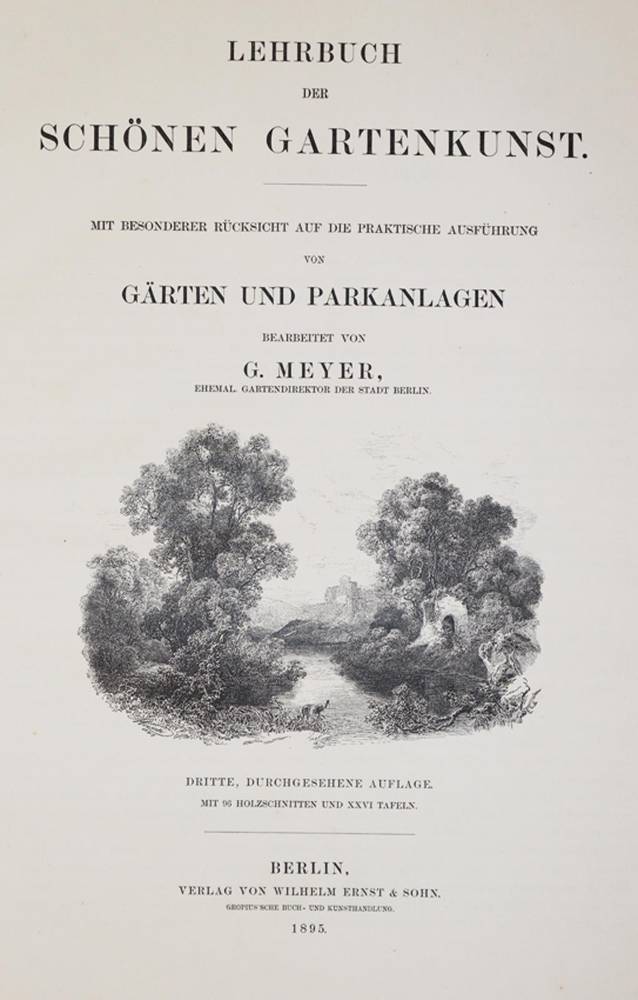Große Abbildung Nr.1: 138-869 Meyer,G.: (Land- und Forstwirtschaft, Garten)