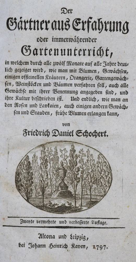 Große Abbildung Nr.1: 138-870 Schochert,F.D.: (Land- und Forstwirtschaft, Garten)
