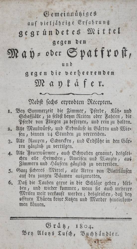 Große Abbildung Nr.1: 138-874 Fünf Werke.: (Land- und Forstwirtschaft, Landwirtschaft)