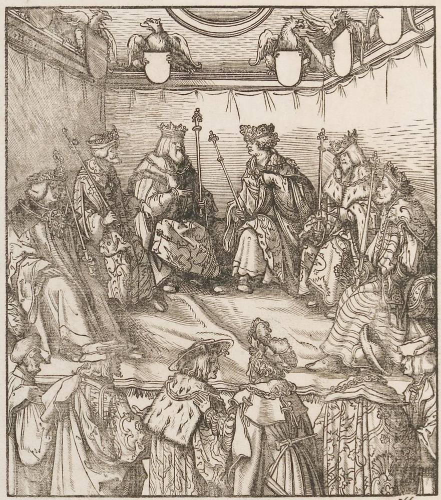 Große Abbildung Nr.3: 138-88 Burgkmair, Hans: (Buchholzschnitte)