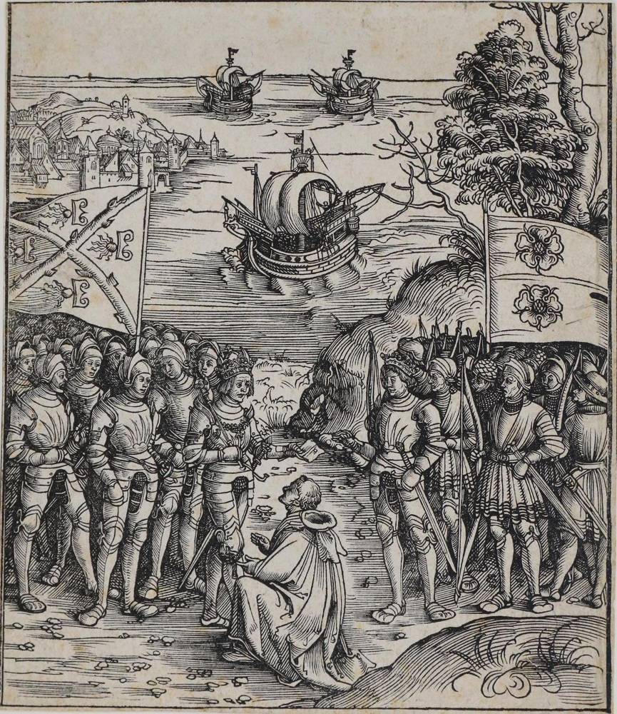 Große Abbildung Nr.5: 138-88 Burgkmair, Hans: (Buchholzschnitte)