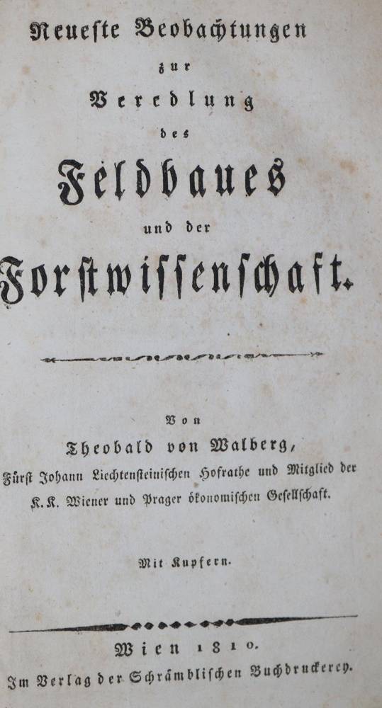 Große Abbildung Nr.2: 138-893 Walberg,T.v.: (Land- und Forstwirtschaft, Landwirtschaft)
