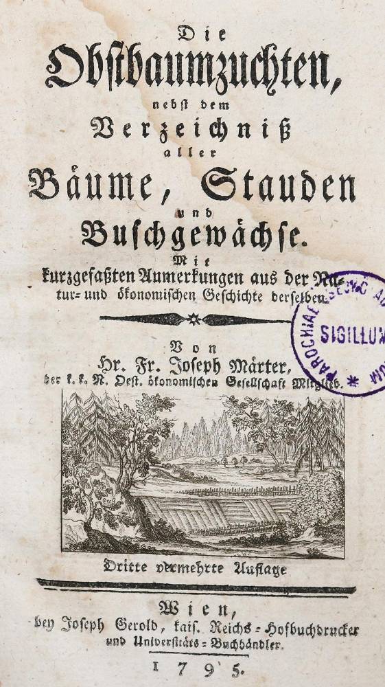Große Abbildung Nr.2: 138-901 Märter,F.J.: (Land- und Forstwirtschaft, Obstbau)
