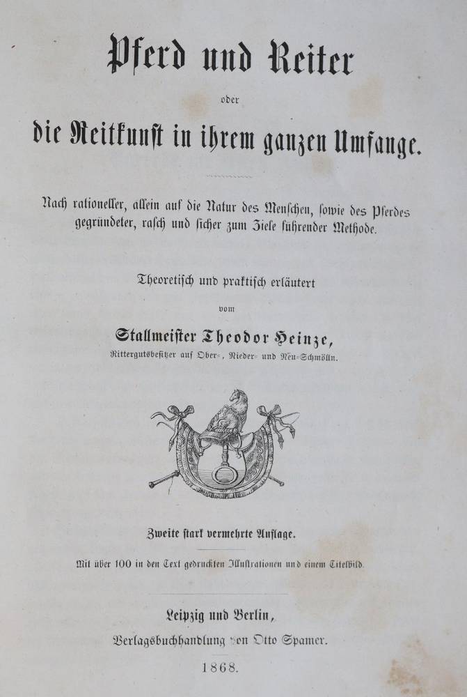 Große Abbildung Nr.1: 138-922 Löffler,K.: (Land- und Forstwirtschaft, Tierhaltung, Pferde)