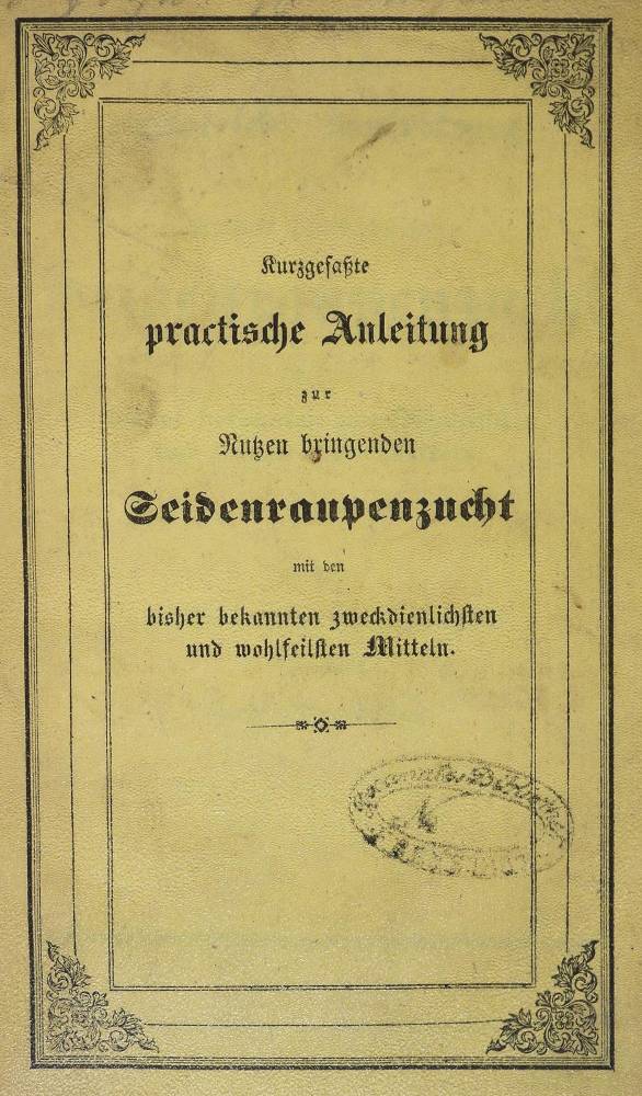 Große Abbildung Nr.1: 138-926 (Chwalla,A.).: (Land- und Forstwirtschaft, Tierhaltung, Seidenraupenzucht)
