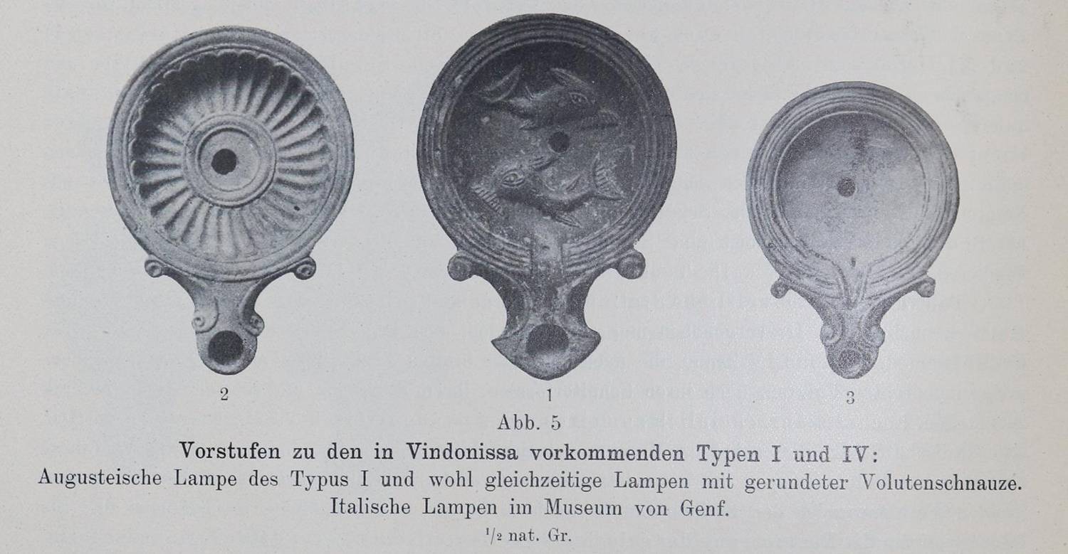 Große Abbildung Nr.1: 138-929 Loeschcke,S.: (Archäologie, Lampen)