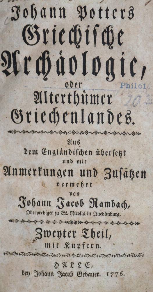 Große Abbildung Nr.1: 138-930 Potter,J.: (Archäologie)