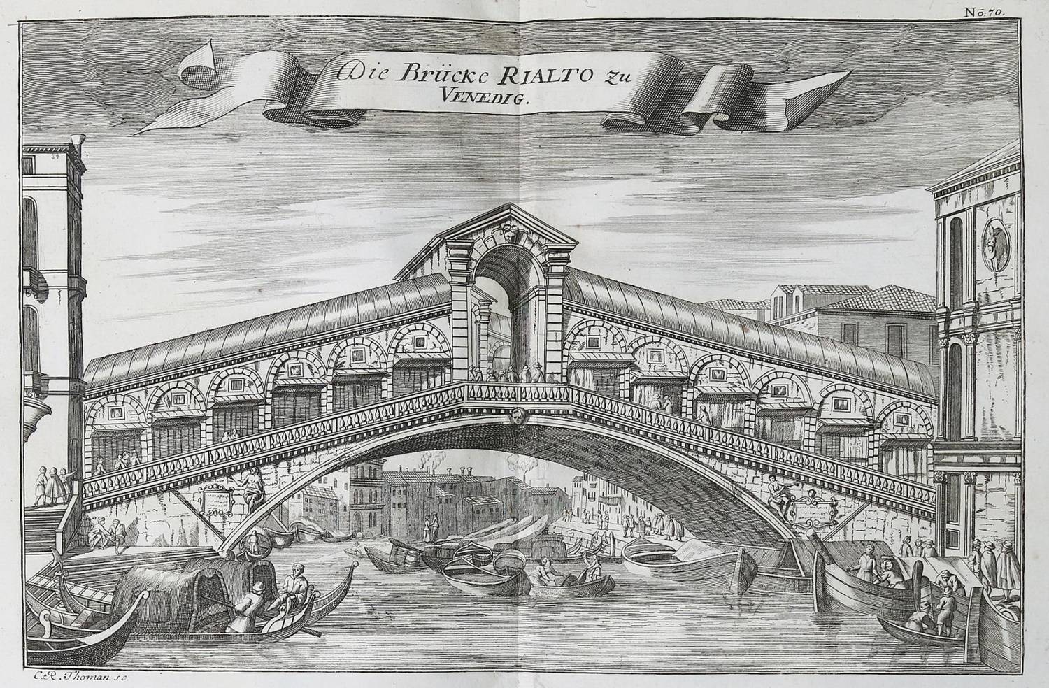 Große Abbildung Nr.2: 138-933 Schramm,C.C.: (Architektur, Brückenbau)