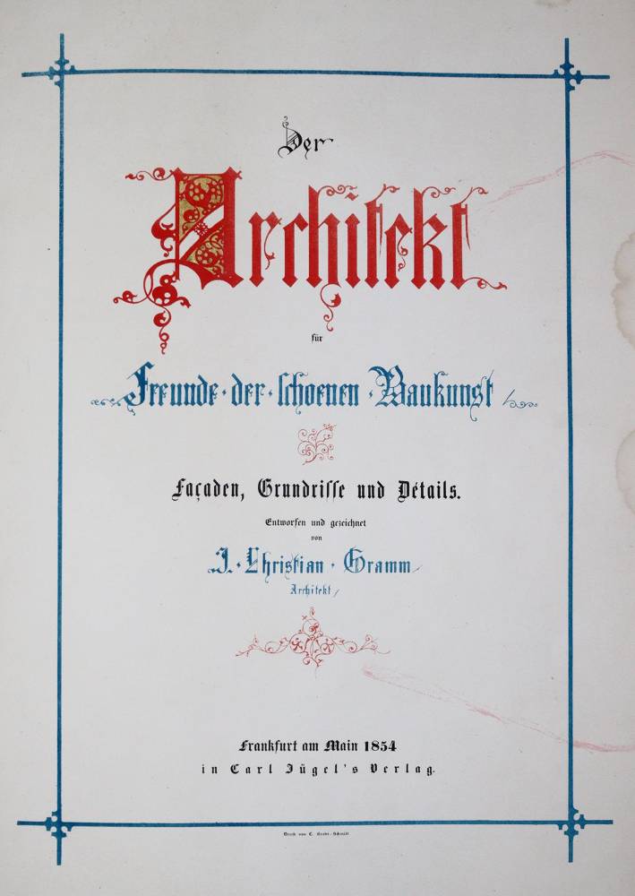 Große Abbildung Nr.3: 138-936 Gramm,J.C.: (Architektur)