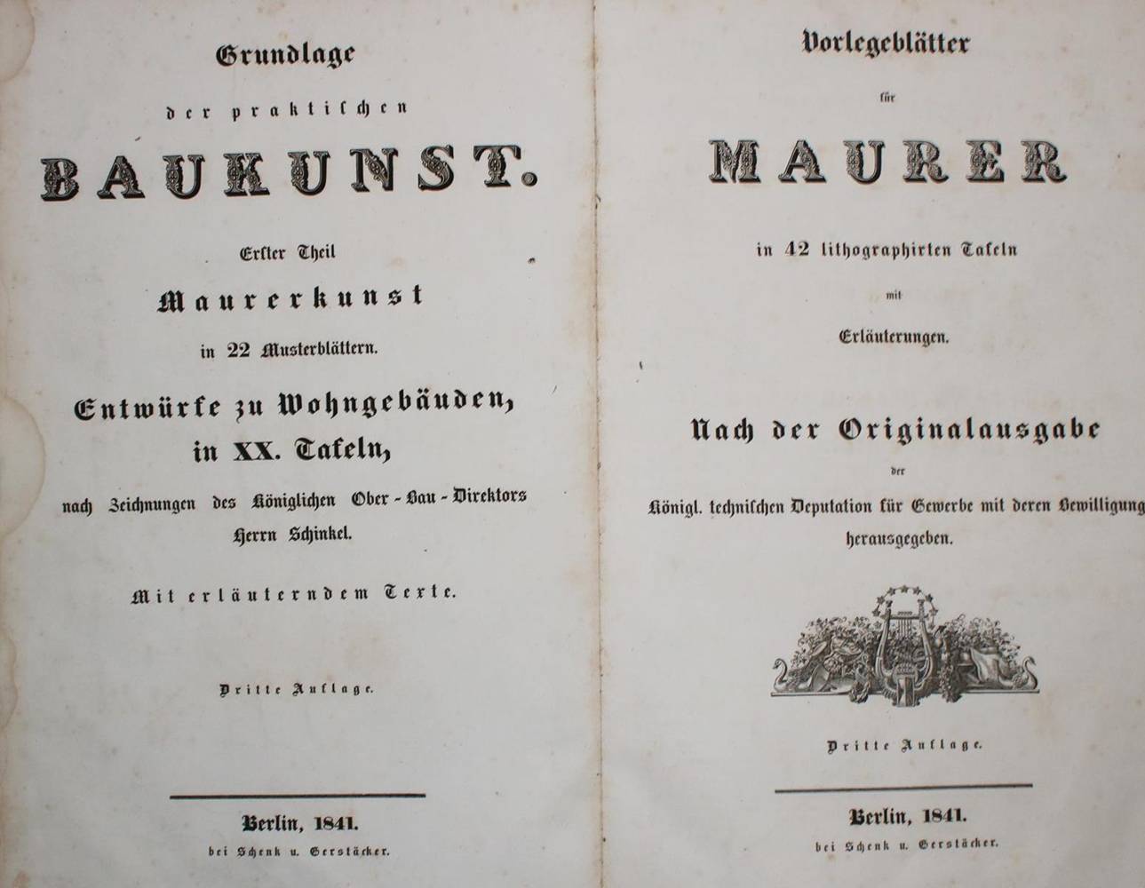 Große Abbildung Nr.1: 138-946 (Schinkel,K.F.).: (Architektur)