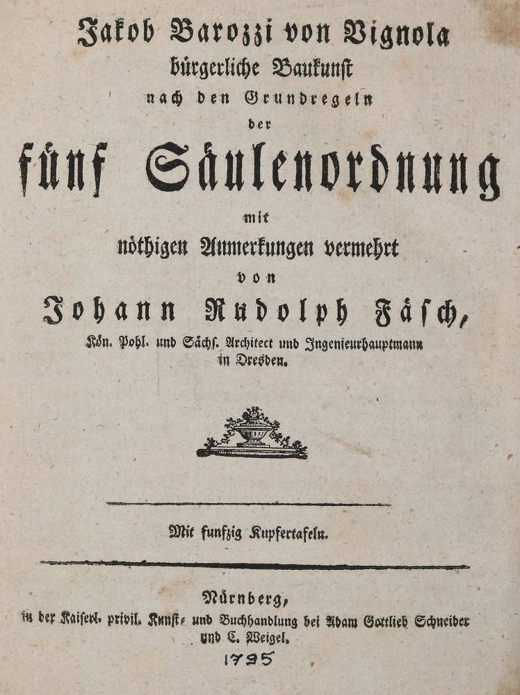 Große Abbildung Nr.2: 138-949 Vignola,J.B.v.: (Architektur)