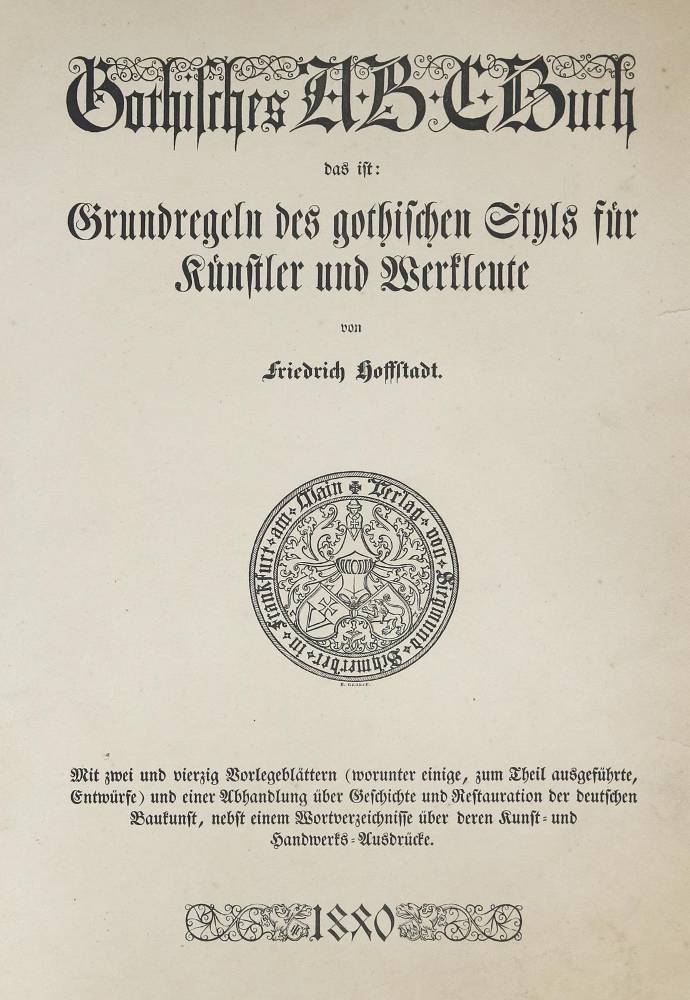 Große Abbildung Nr.2: 138-975 Hoffstadt,F.: (Gotik)