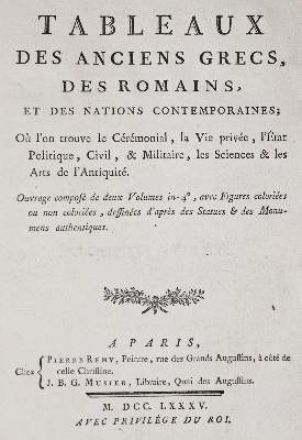 Bild Nr.2: 138-1020 Tableaux des Anciens Grecs,: (Kunstwissenschaft)