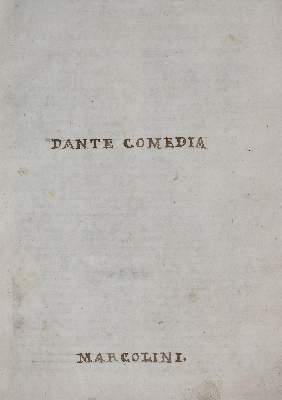 Bild Nr.3: 138-106 (Dante,A.: (Alte Drucke, Handschriften und Theologie)