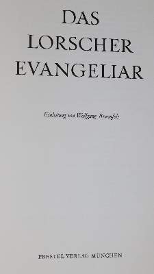 Bild Nr.2: 138-1091 Lorscher Evangeliar, Das.: (Faksimile)