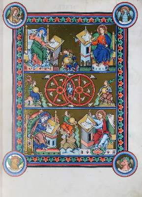 Bild Nr.3: 138-1093 Mainzer Evangeliar, Das.: (Faksimile)