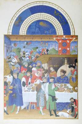 Bild Nr.1: 138-1118 Tres Riches Heures, Les,: (Faksimile)