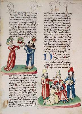 Bild Nr.9: 138-1121 Vorauer Volksbibel: (Faksimile)