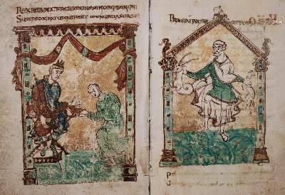 Bild Nr.1: 138-1122 Wandalbert von Prüm.: (Faksimile)